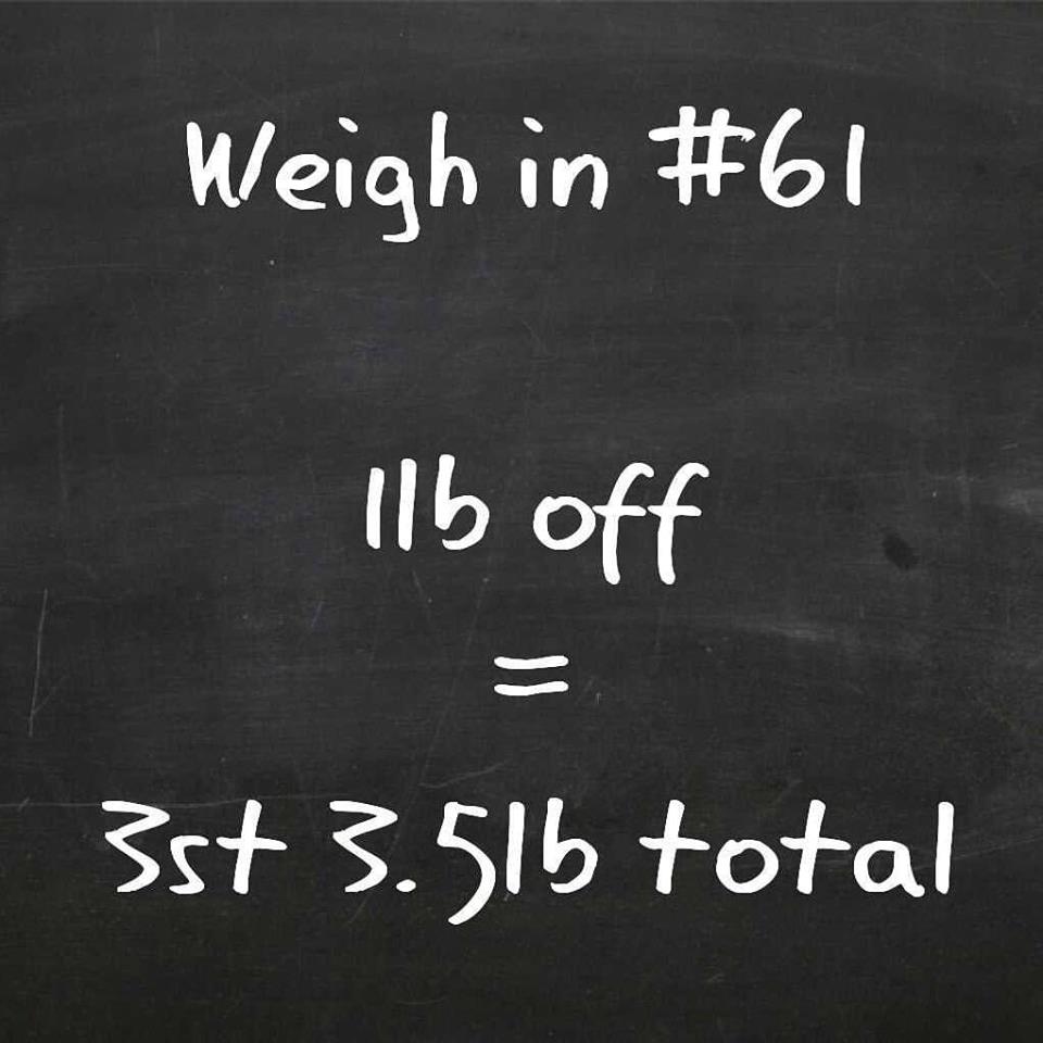 Slimming World weigh in 61