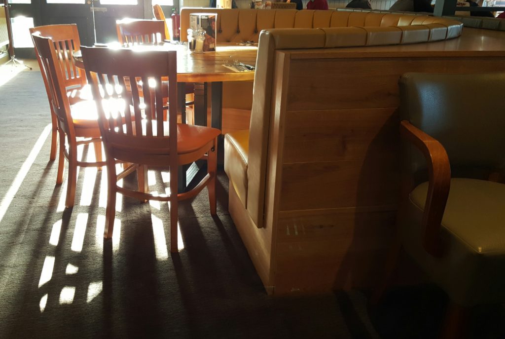 The Anchor Beefeater seating