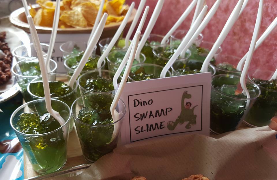 dinosaur party - dino swamp slime