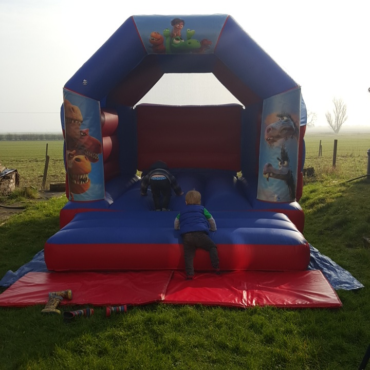 dinosaur party - the good dinosaur bouncy castle