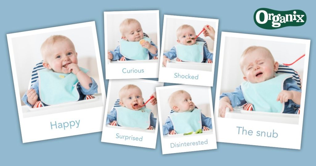 Organix weaning faces