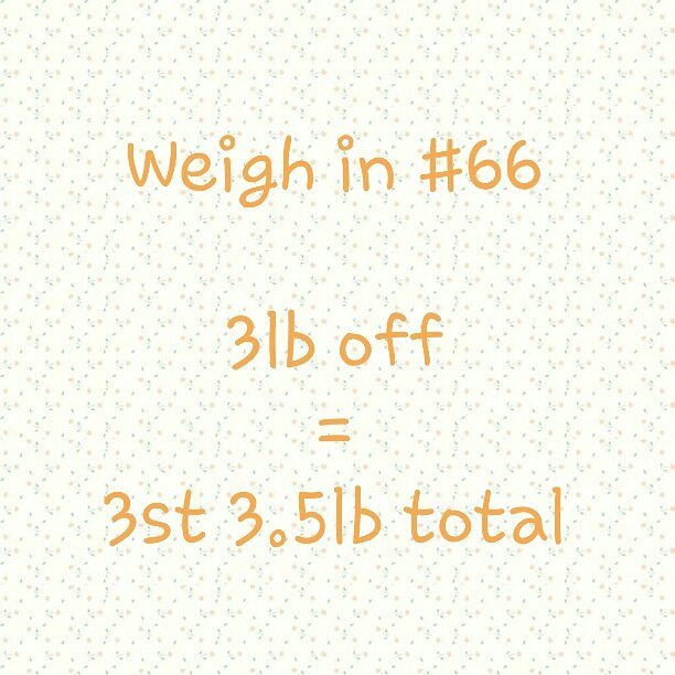 Slimming World weigh in 66