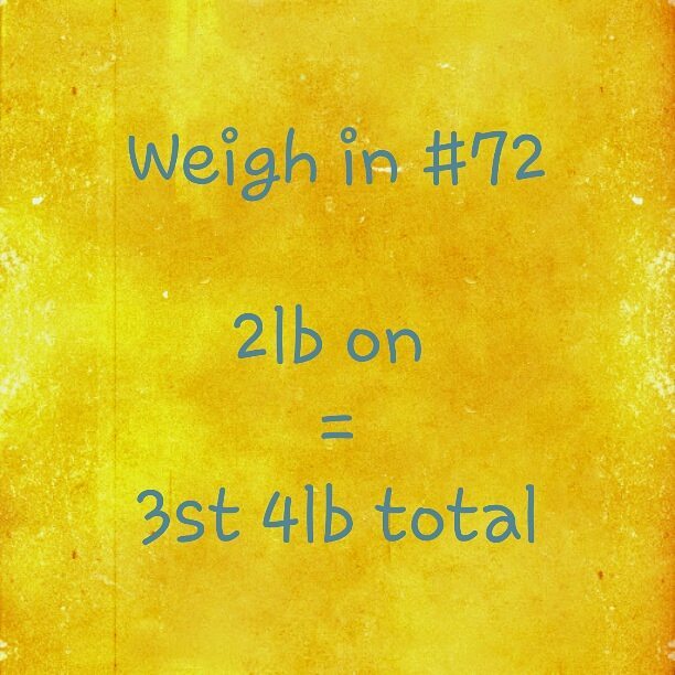 Slimming World weigh in 72
