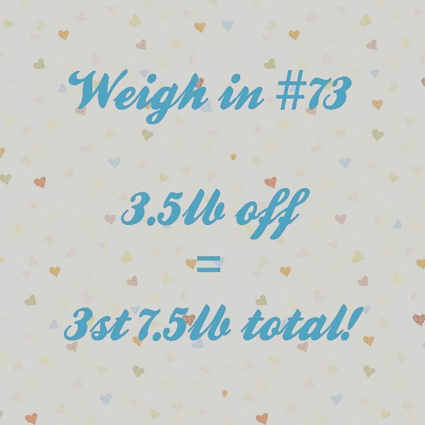 Slimming World weigh in 73