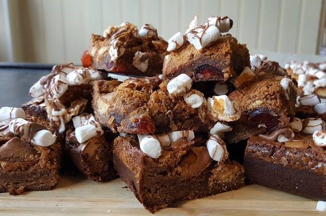 Rocky road brownies