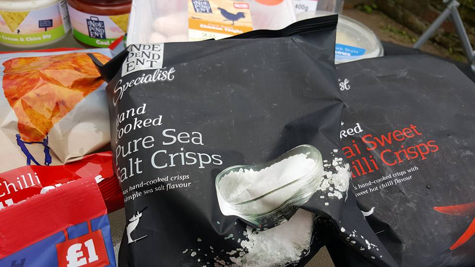 A Costcutter summer review, hand cooked crisps