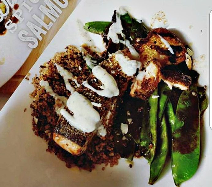 Merchant Gourmet red & white quinoa