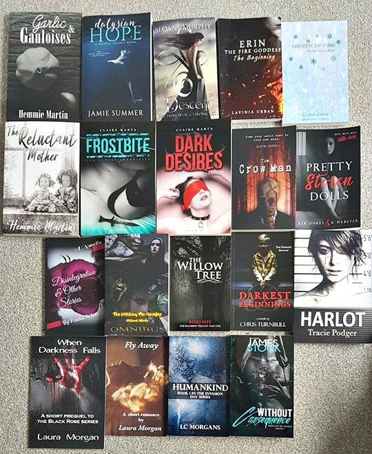 Darker signing books