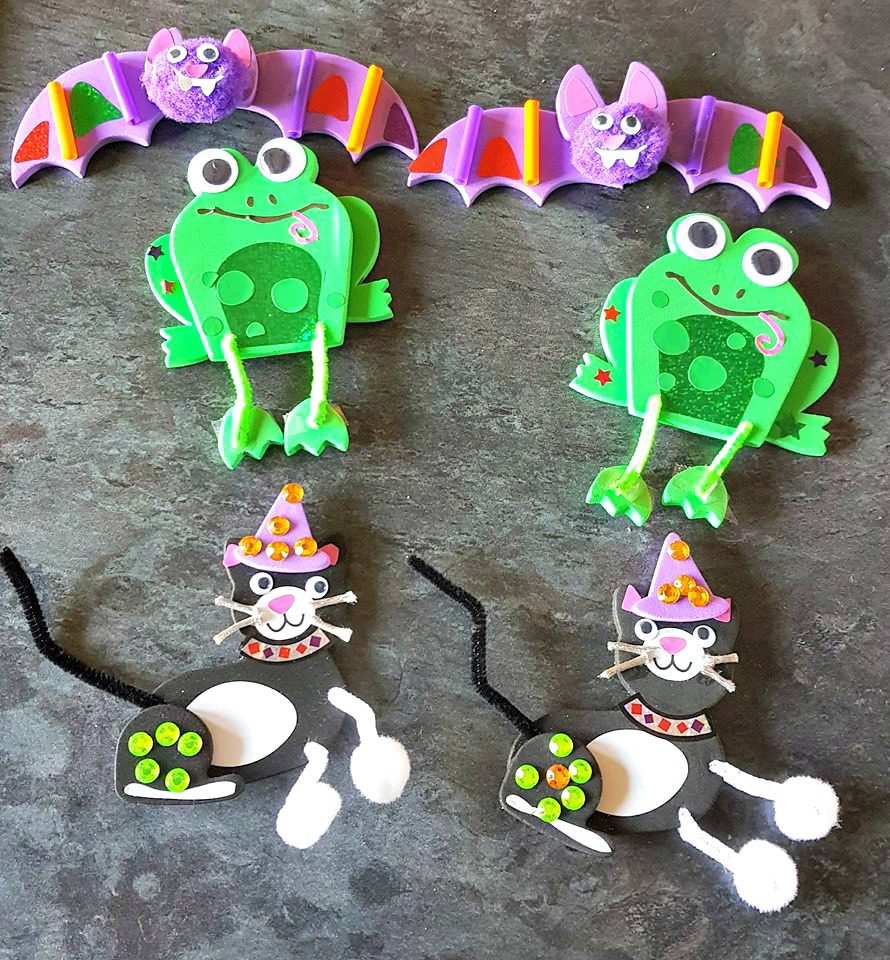 Halloween crafting critters