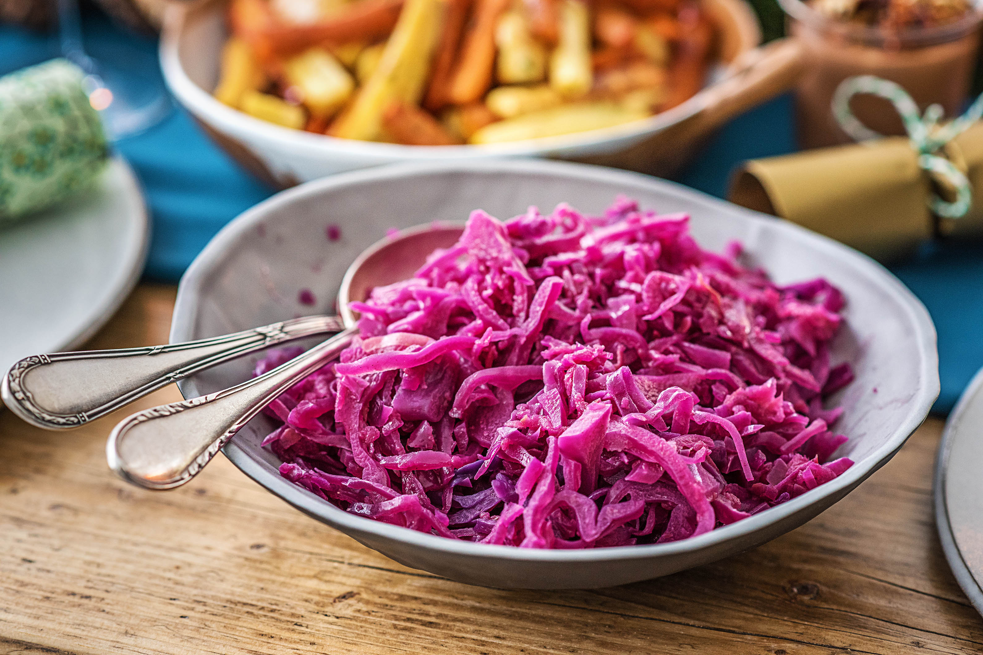 HelloFresh braised red cabbage