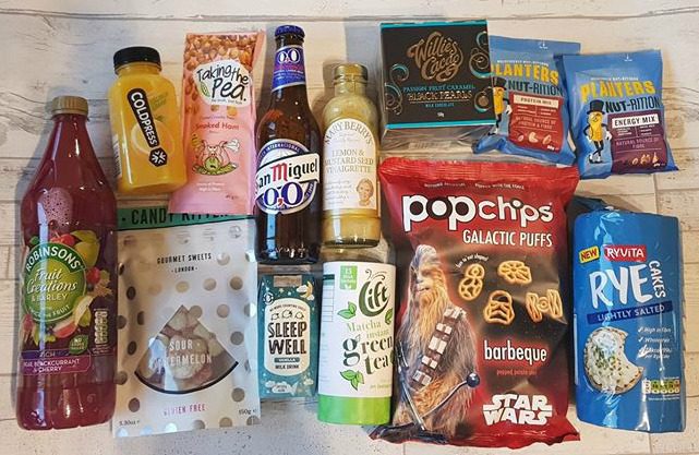 December Degustabox contents