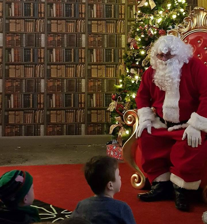 Santa visit - story time