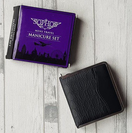 Extra Large black manicure set