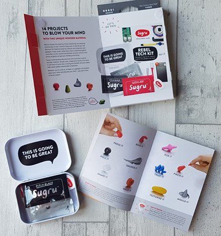 Sugru Rebel Tech Kit contents