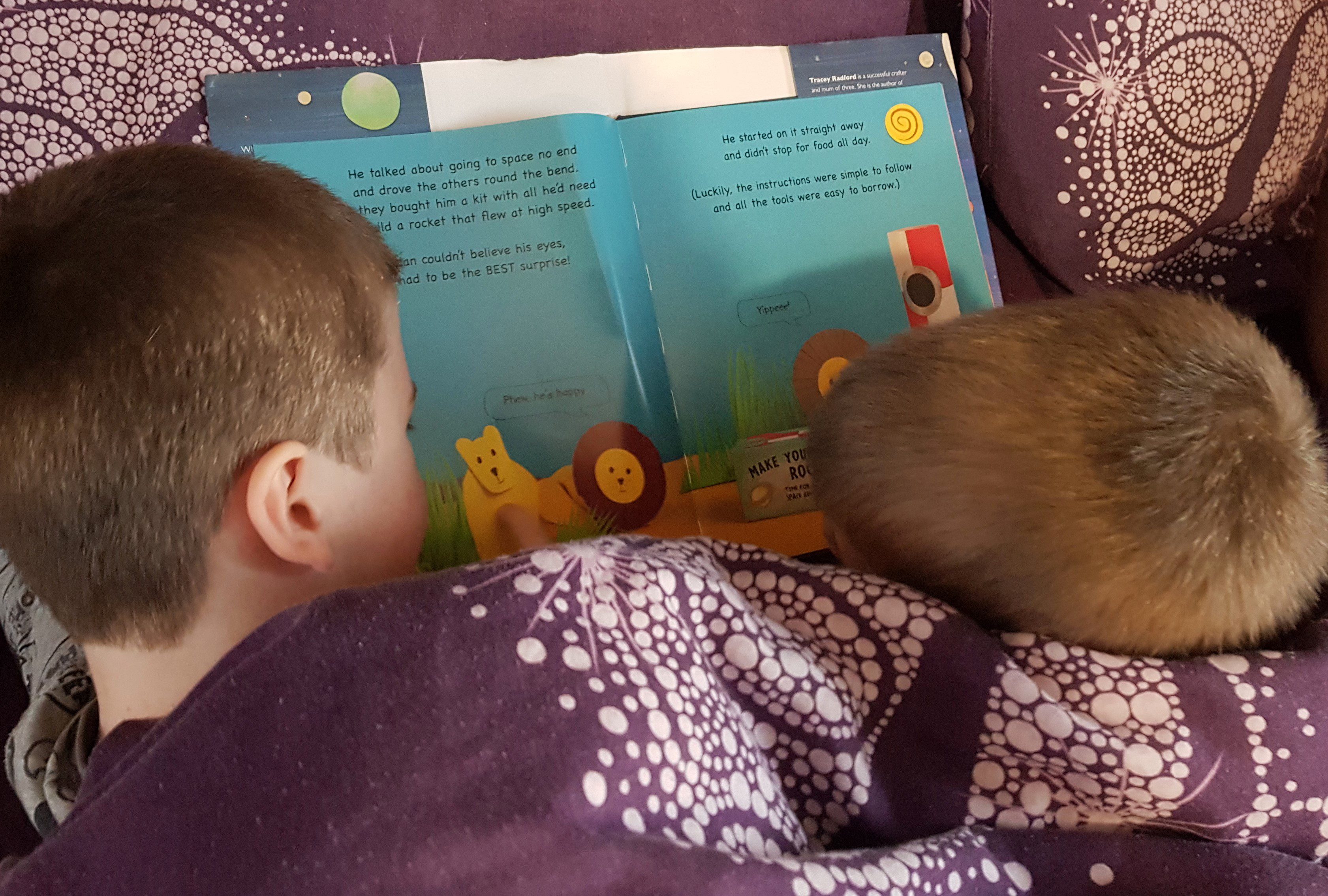 Reading Brian the Lion 2