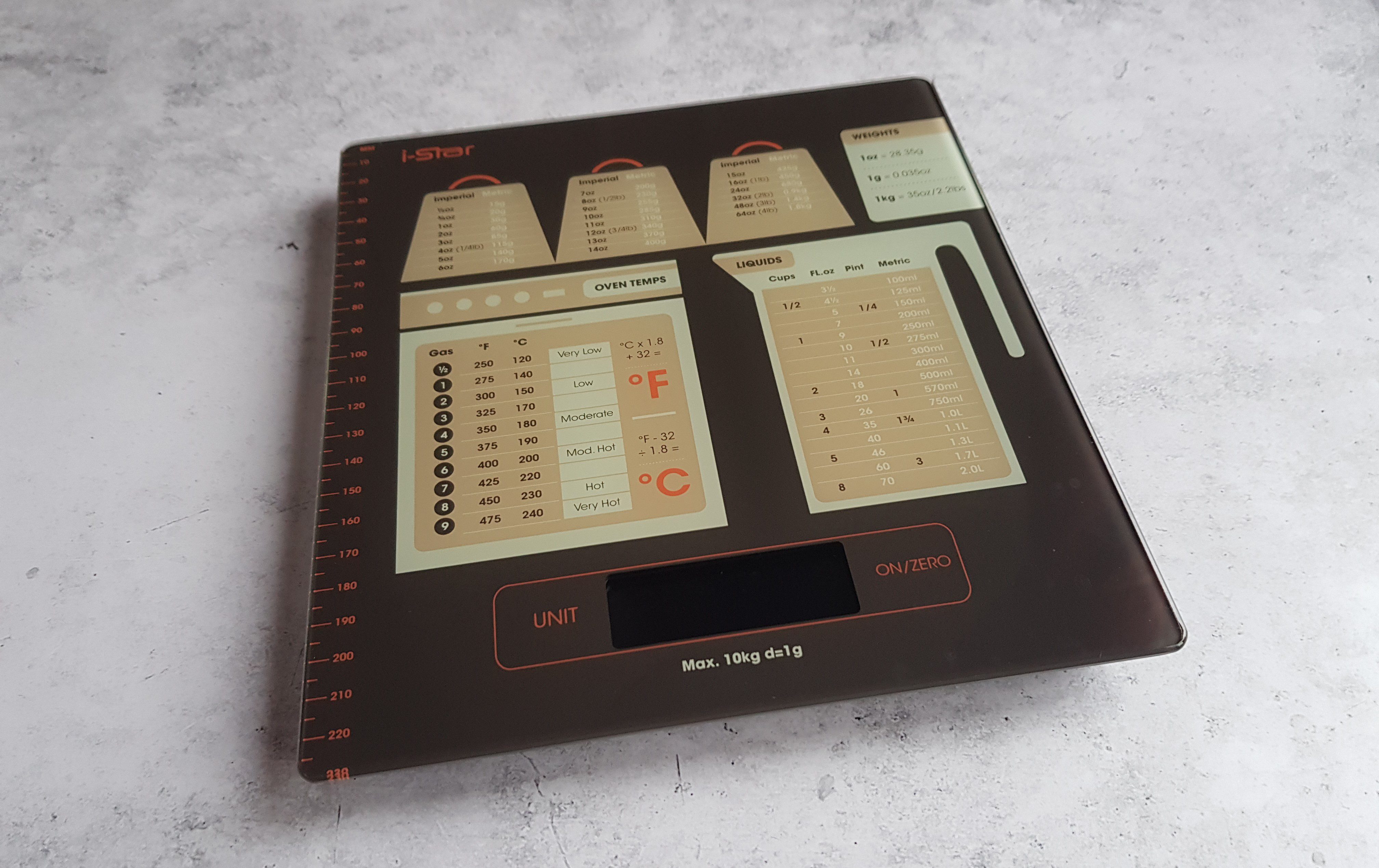 iStar digital kitchen food scale