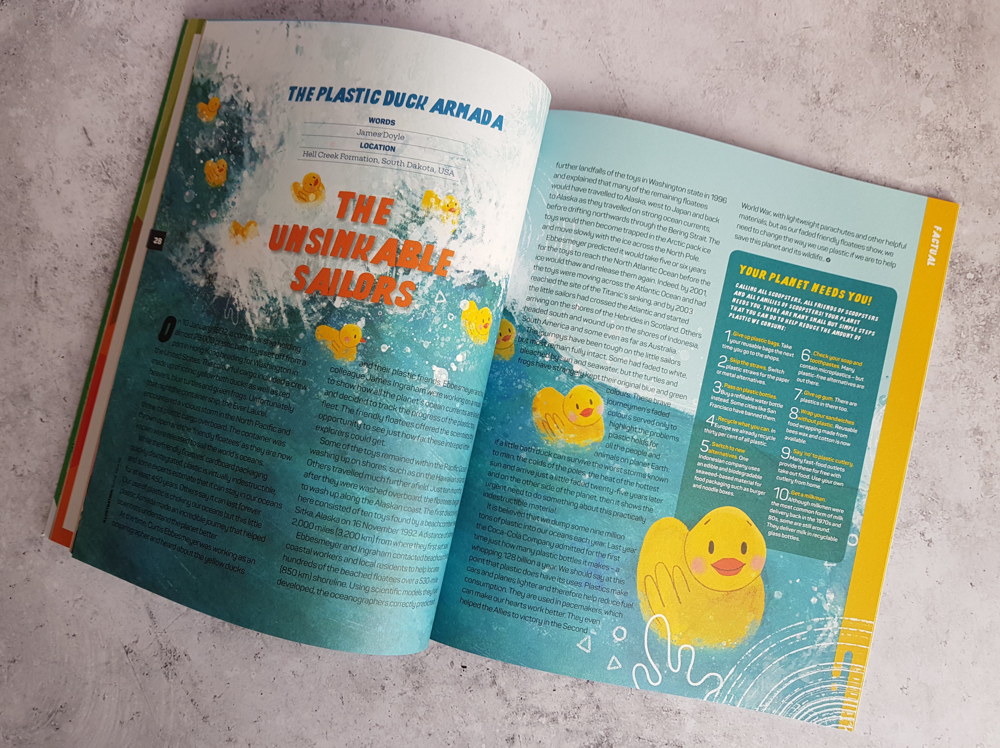 Scoop magazine inside