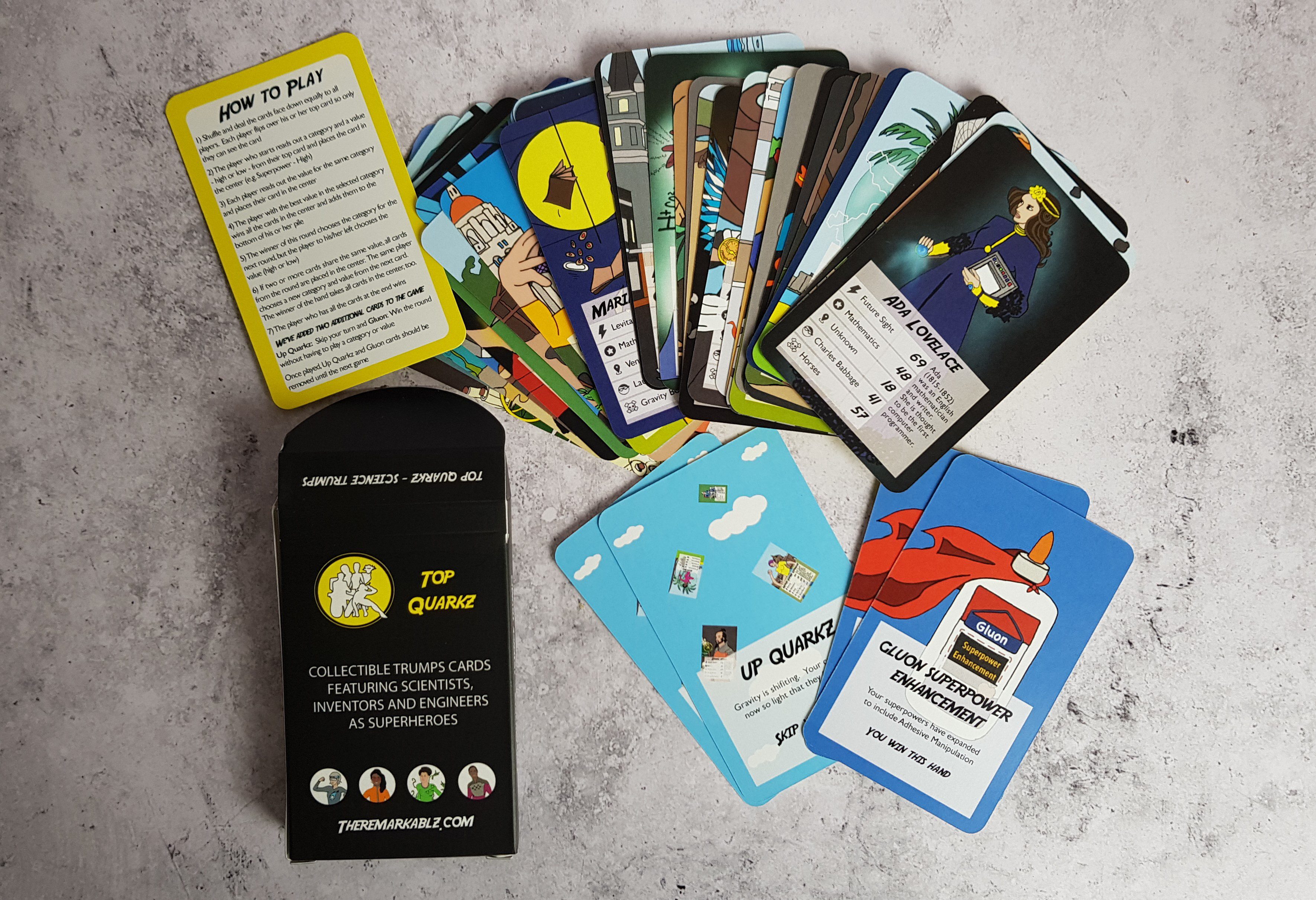 Top Quarkz card game