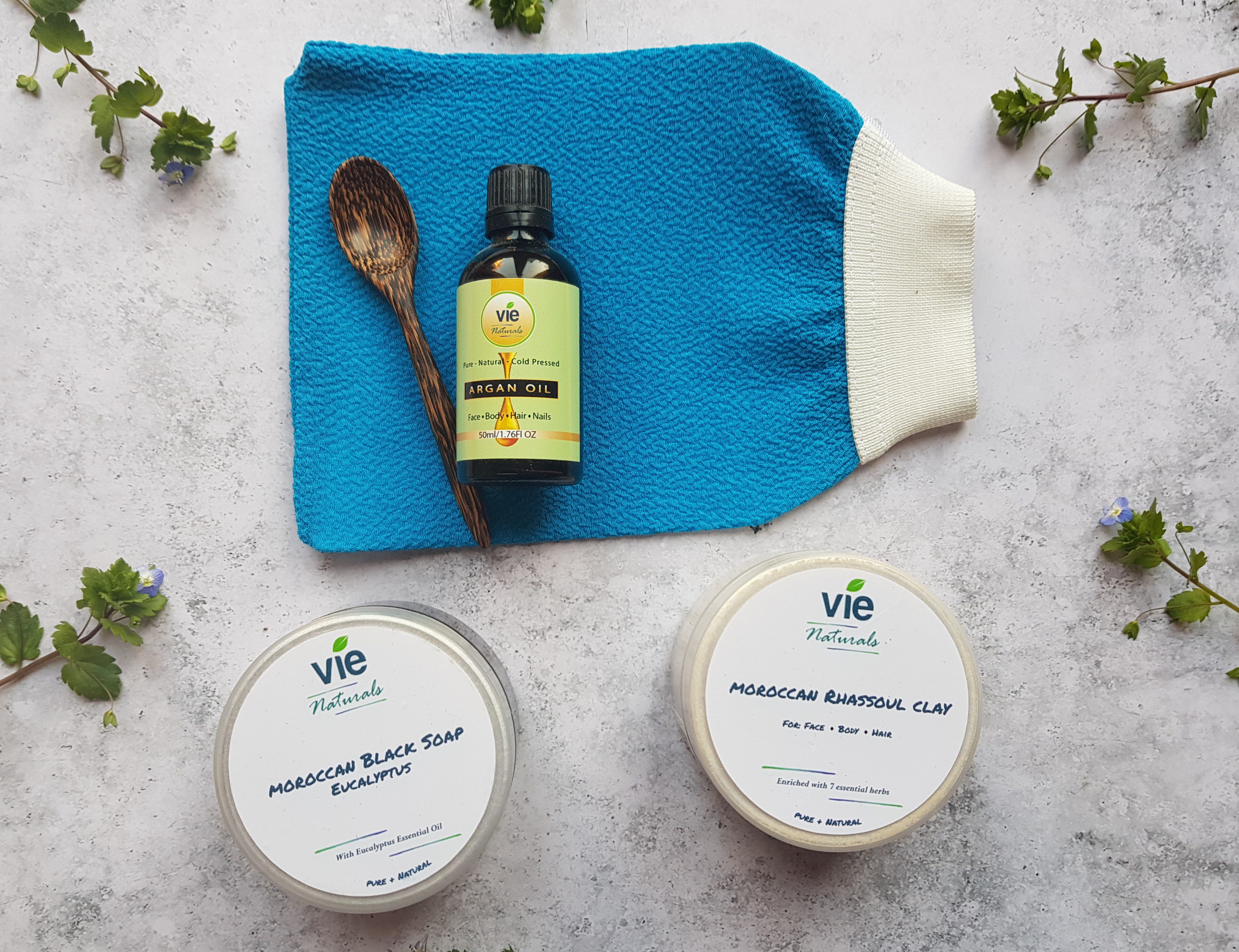 Vie Moroccan Hammam gift set