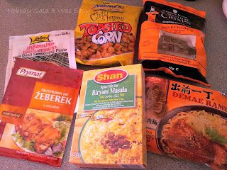 Foodie Penpals July savoury