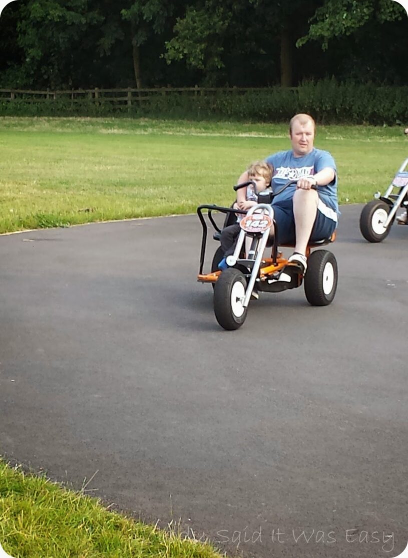 Stockeld Park go karts