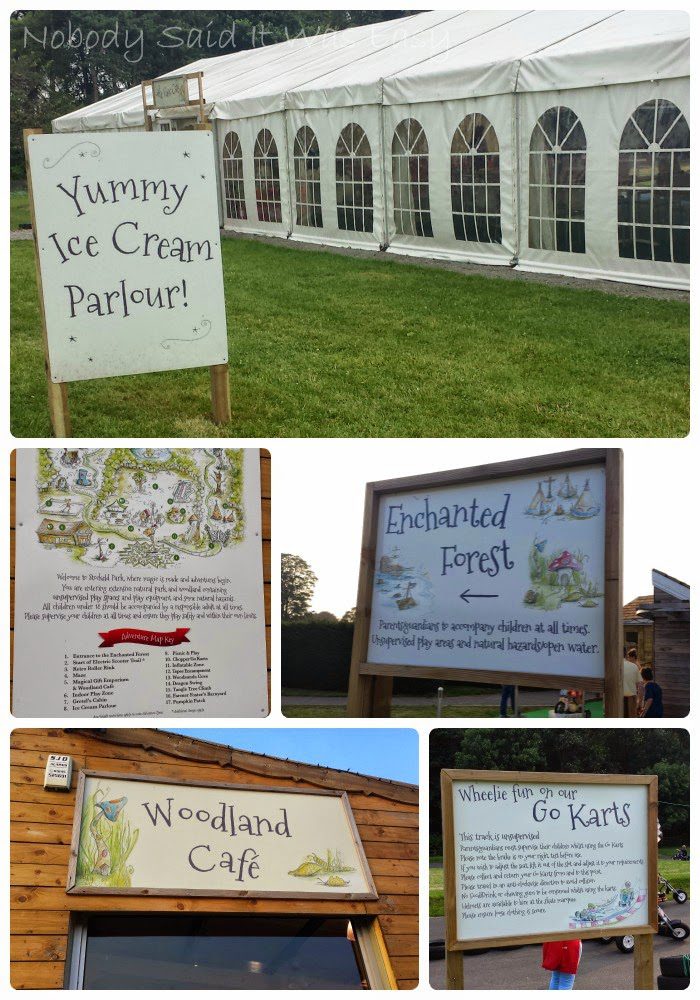 Stockeld Park signage