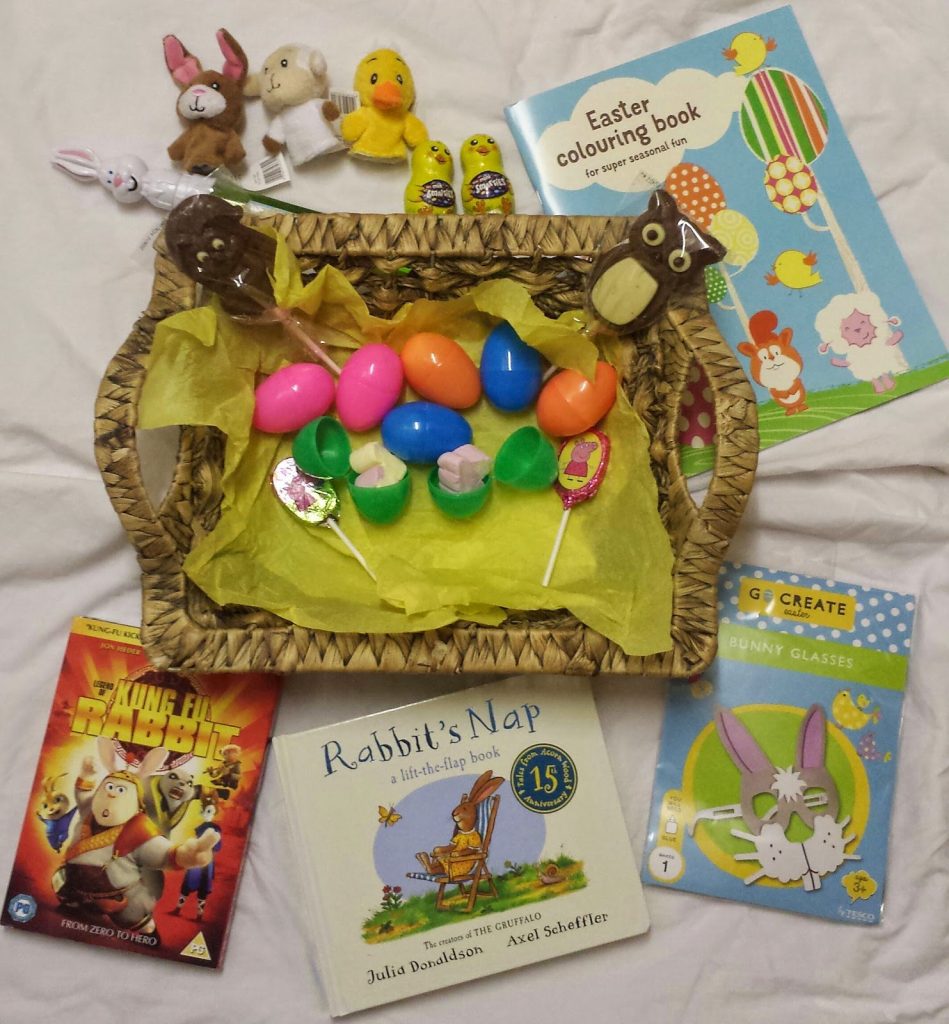 Easter basket contents