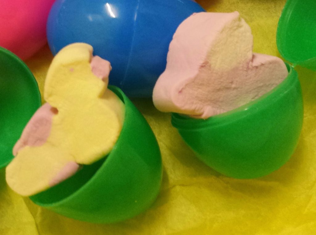 Easter basket marshmallows