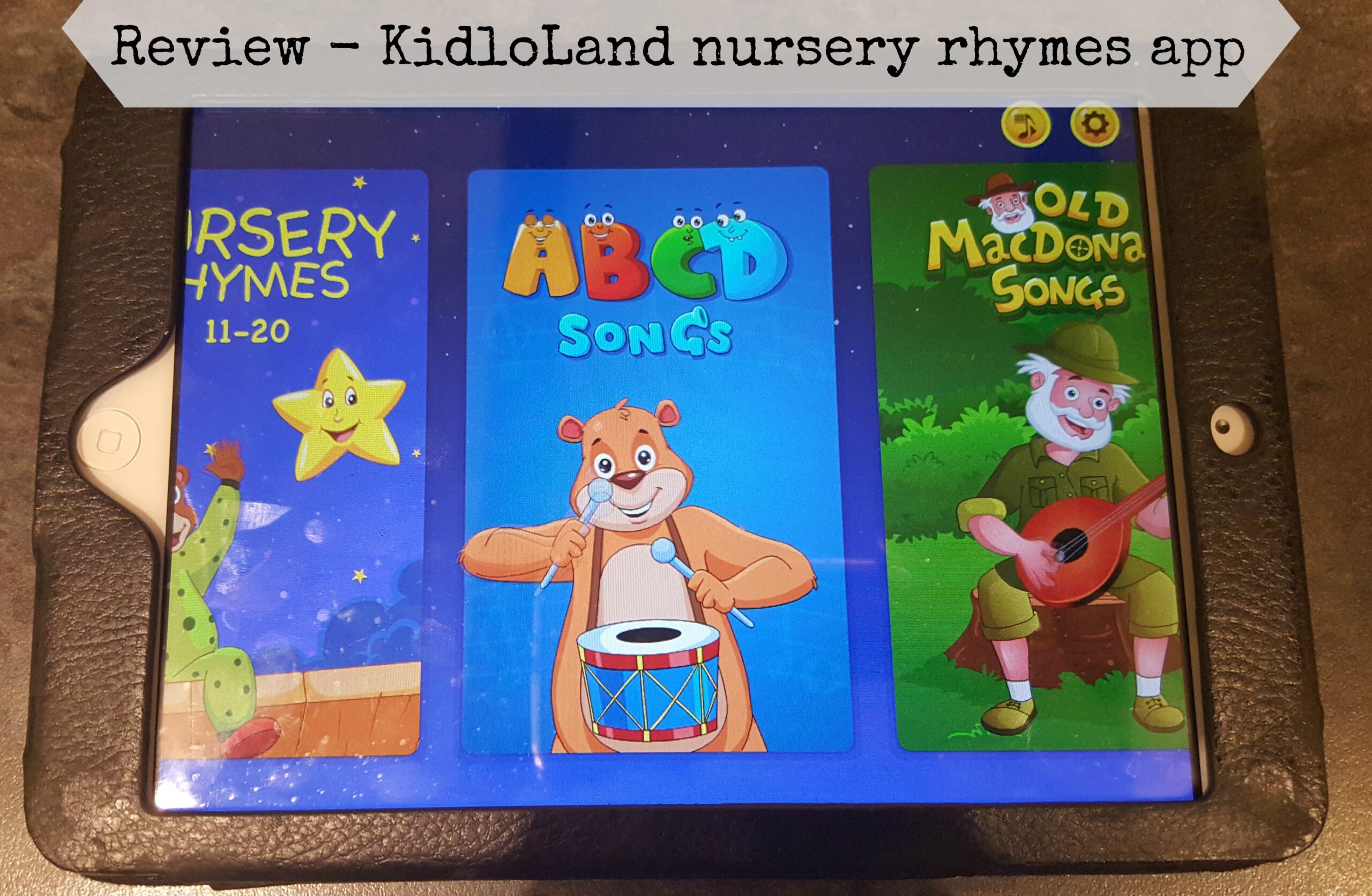 Kidloland nursery rhymes app