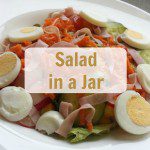 salad in a jar