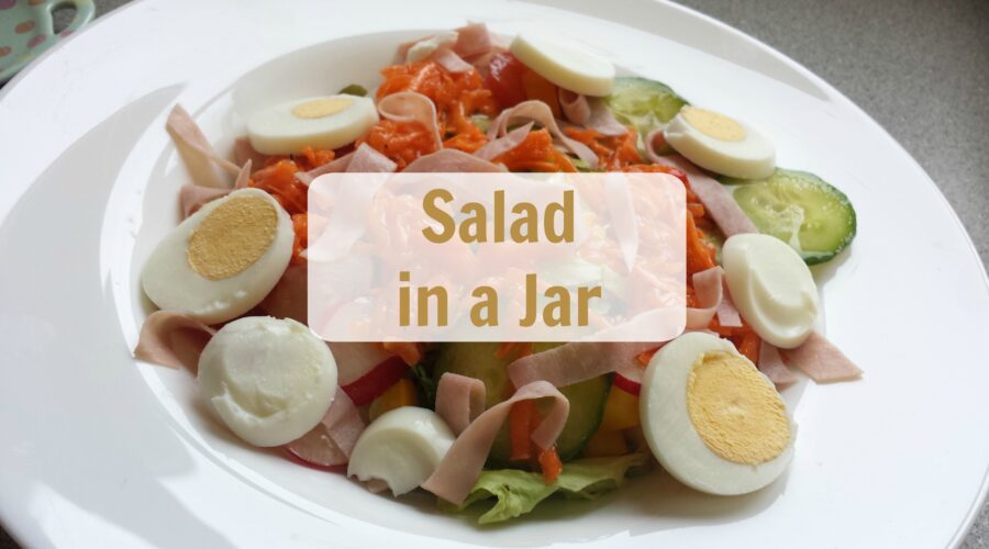 salad in a jar
