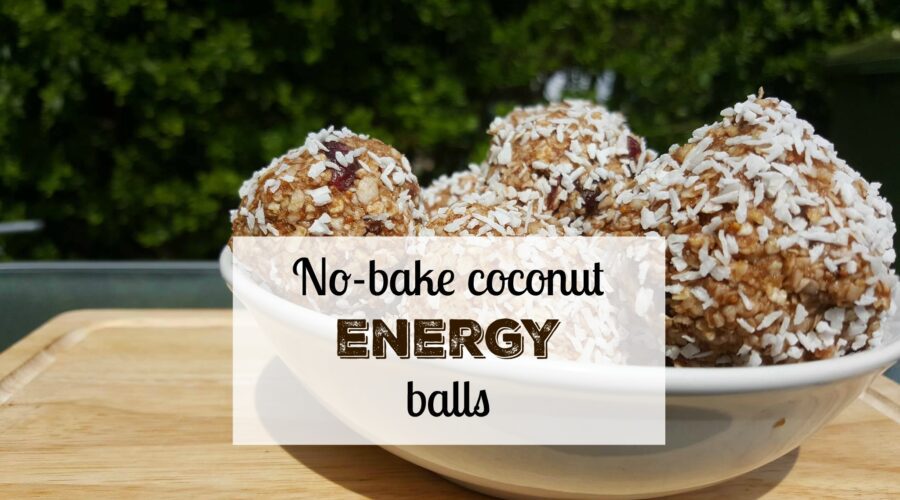 Coconut energy balls