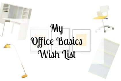 Office Basics Wish List VELUX