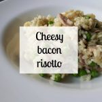 Cheesy bacon Slimming World risotto