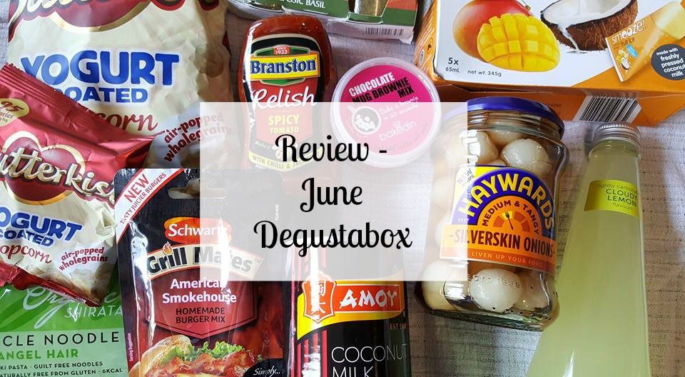 June Degustabox review