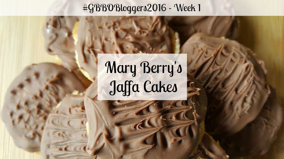 GBBOBloggers2016 Week 1 - Mary Berry's Jaffa Cakes