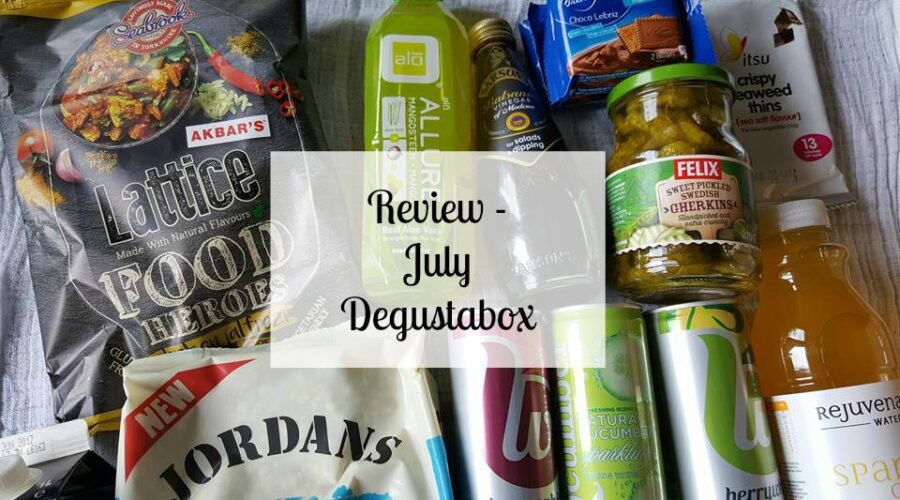July Degustabox review
