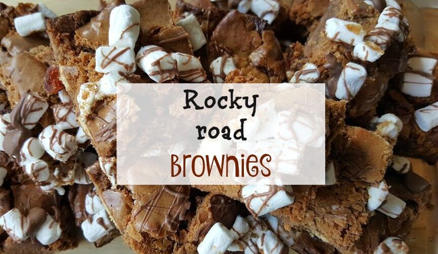 Rocky road brownies recipe