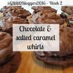 Chocolate & salted caramel whirls - NSIWE