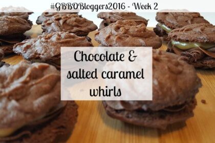 Chocolate & salted caramel whirls - NSIWE