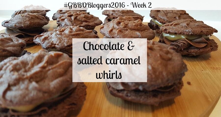 Chocolate & salted caramel whirls - NSIWE