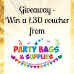Giveaway £30 voucher Party Bags & Supplies