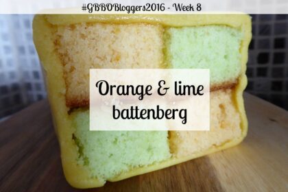 Orange & lime battenberg - NSIWE