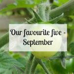 Our favourite five - September