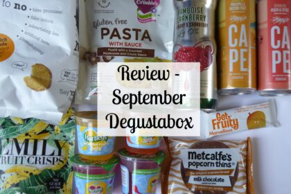 September Degustabox review
