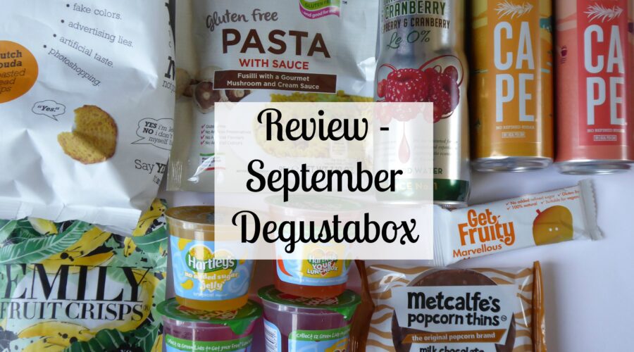 September Degustabox review