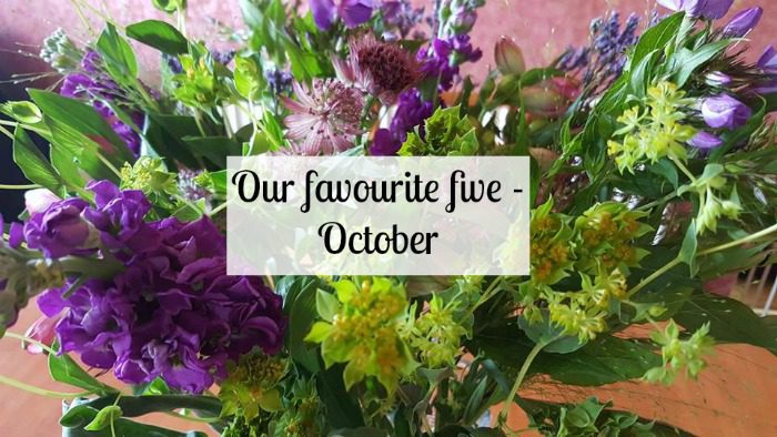 Our favourite five - October