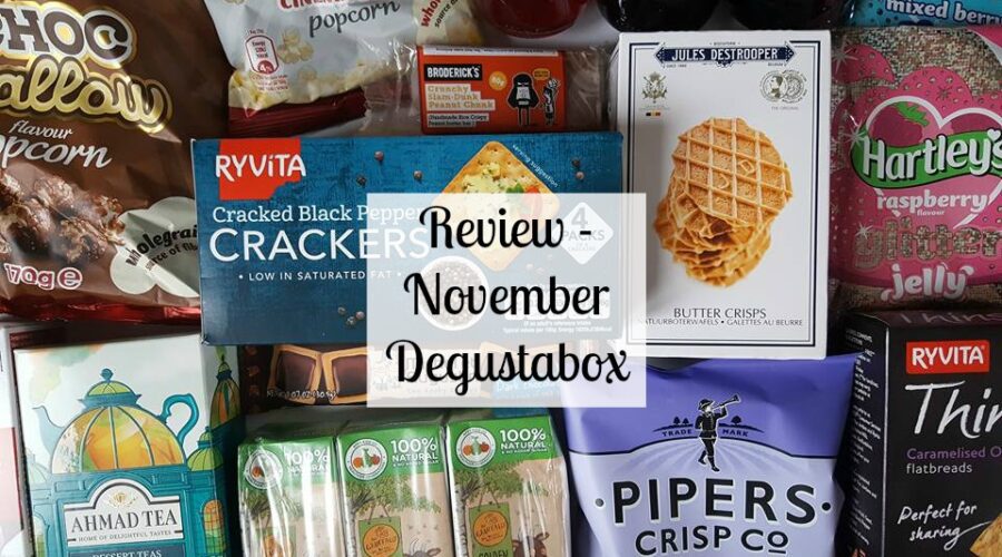 November Degustabox review
