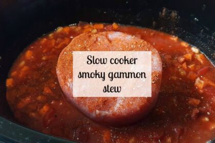 Slow cooker smoky gammon stew