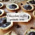 Chocolate coffee ganache tarts